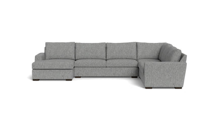 Mesa 156" Corner Sectionals w. Left Chaise - Tropez Ash
