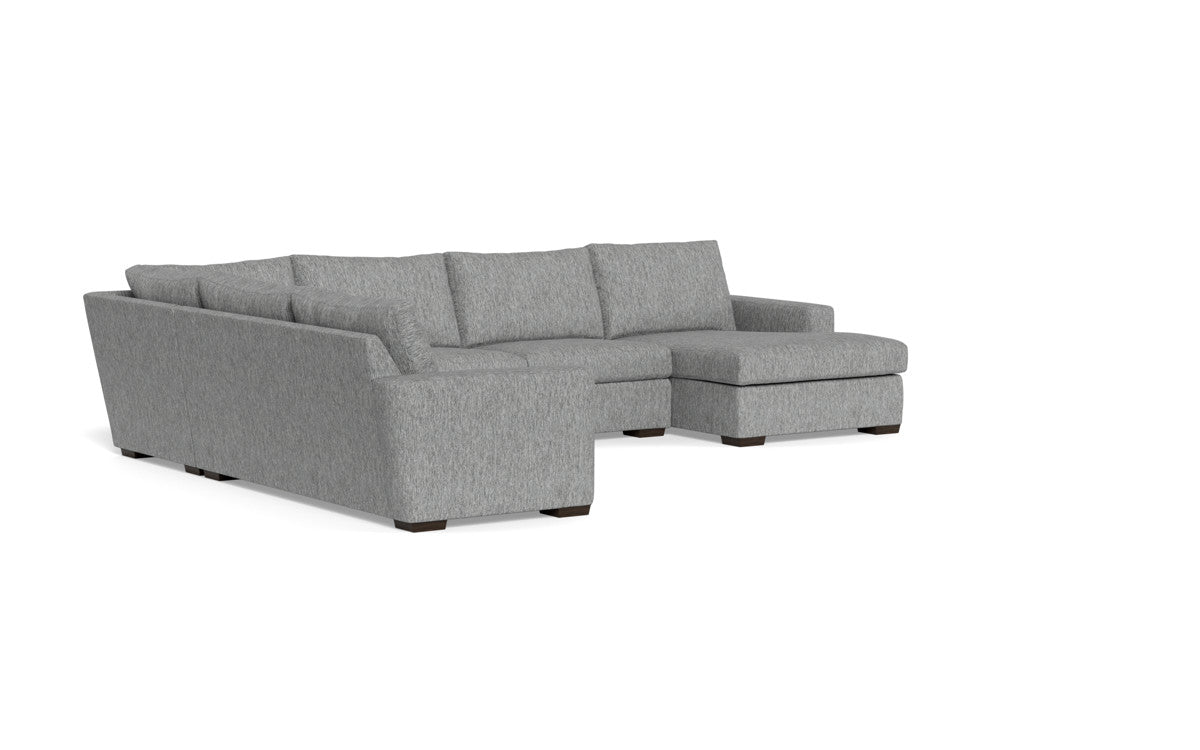 Mesa 156" Corner Sectionals w. Right Chaise - Tropez Ash