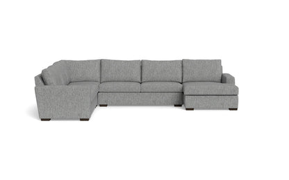 Mesa 156" Corner Sectionals w. Right Chaise - Tropez Ash