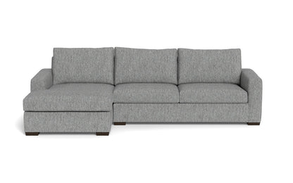 Mesa 123" Left Chaise Sectional - Tropez Ash