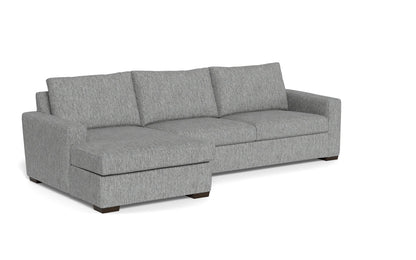 Mesa 123" Left Chaise Sectional - Tropez Ash
