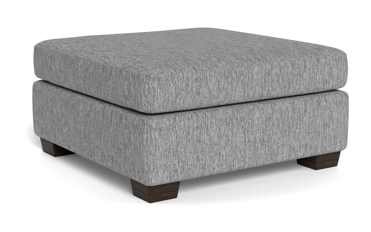 Mas Mesa Storage Cocktail Ottoman - Travis Pewter