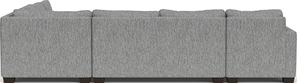 Track 141" Corner Sectionals w. Left Chaise - Tropez Ash