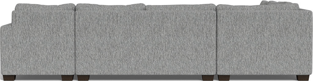 Track 141" Corner Sectionals w. Right Chaise - Tropez Ash