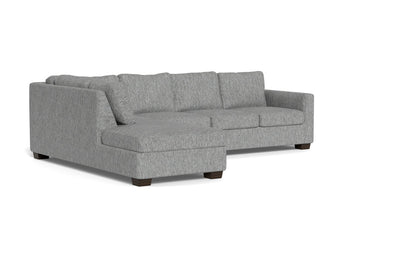 Track 121" Left Chaise Sleeper Sectional - Tropez Ash