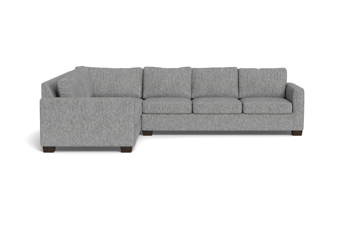 Track 121" Left Corner Sectional - Tropez Ash