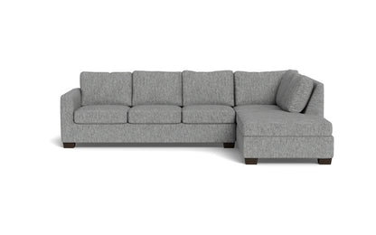 Track 121" Right Chaise Sleeper Sectional - Tropez Ash