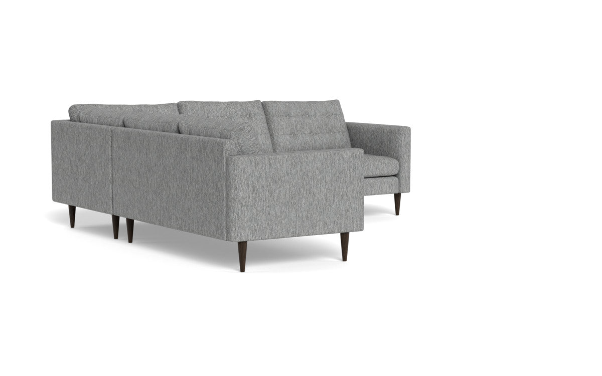 Wallace 102" Corner Sectional - Tropez Ash