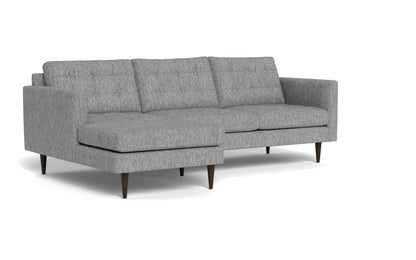 Wallace 98" Left Chaise Sectional - Tropez Ash