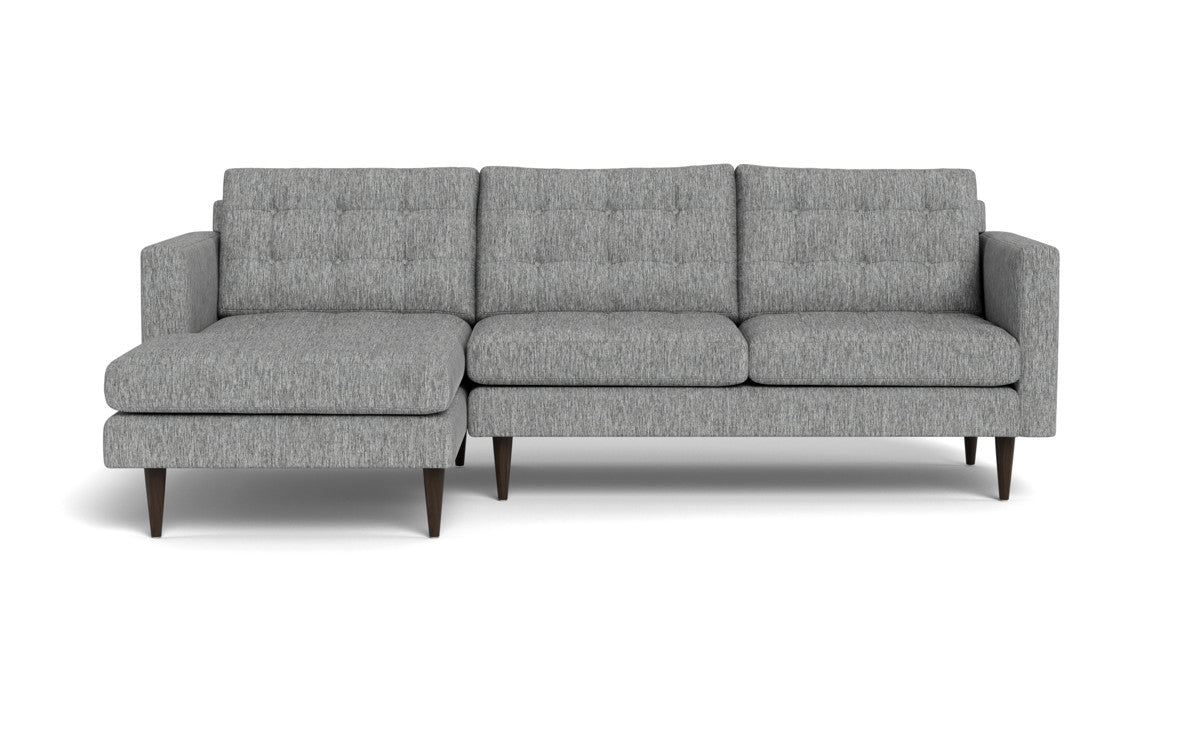 Wallace 98" Left Chaise Sectional - Tropez Ash