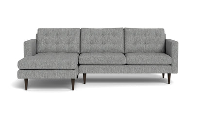 Wallace 98" Left Chaise Sectional - Tropez Ash
