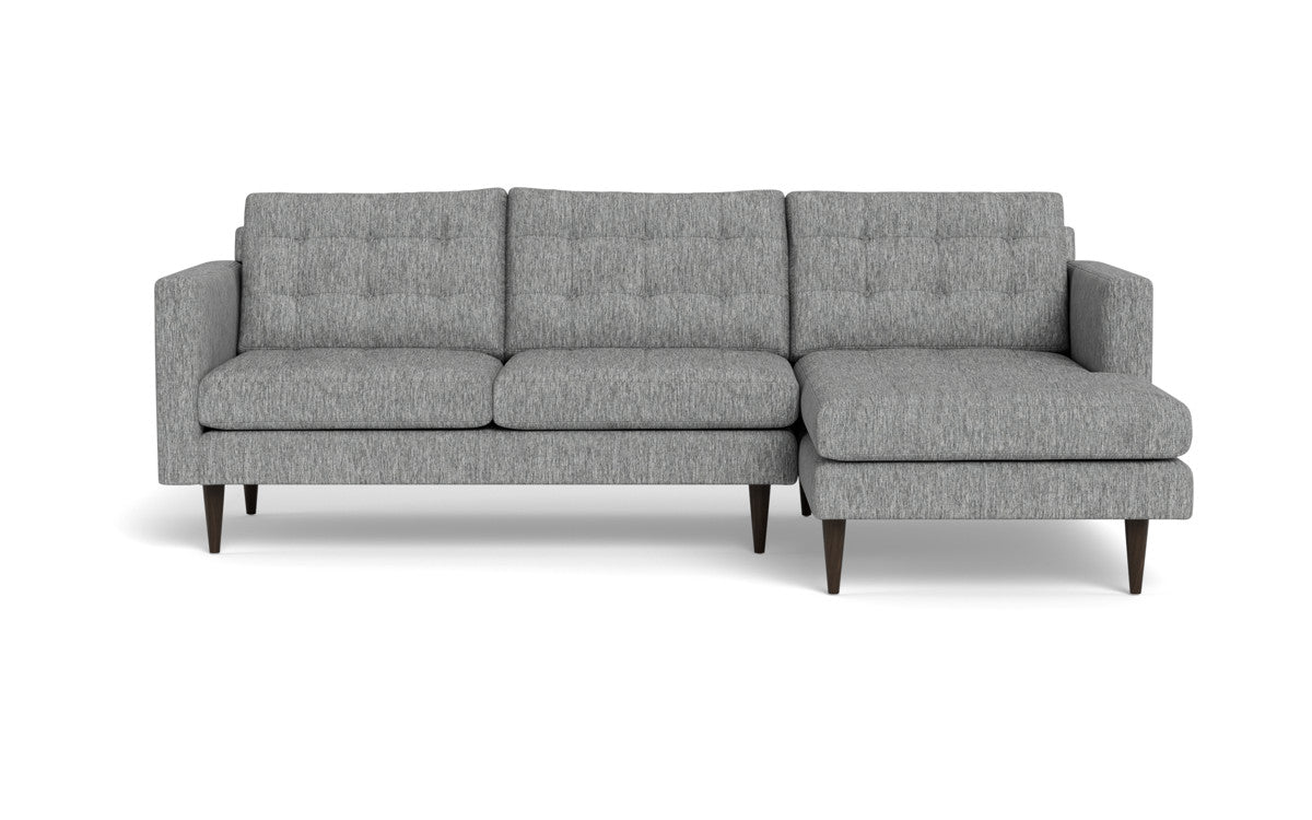 Wallace 98" Right Chaise Sectional - Tropez Ash