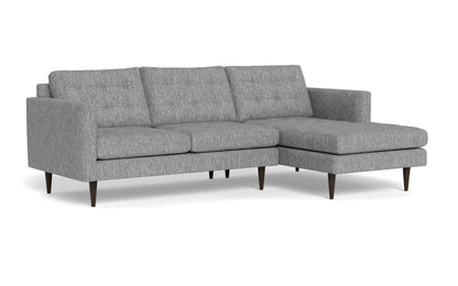 Wallace 98" Right Chaise Sectional - Tropez Ash