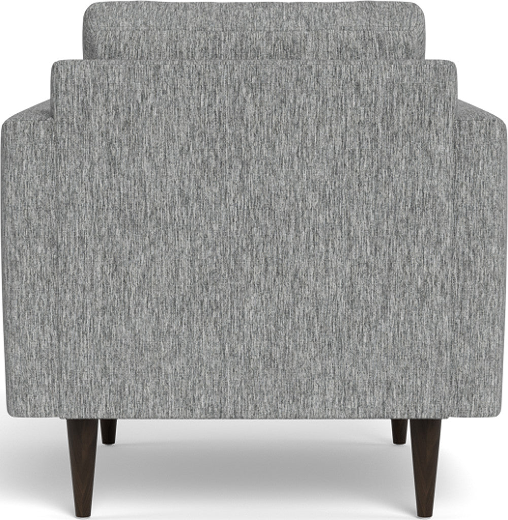 Wallace 34" Untufted Arm Chair - Tropez Ash