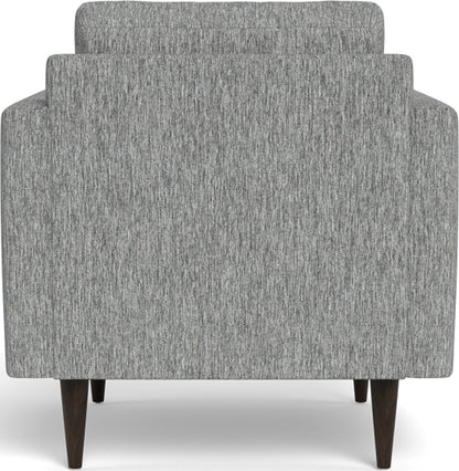 Wallace 34" Untufted Arm Chair - Tropez Ash