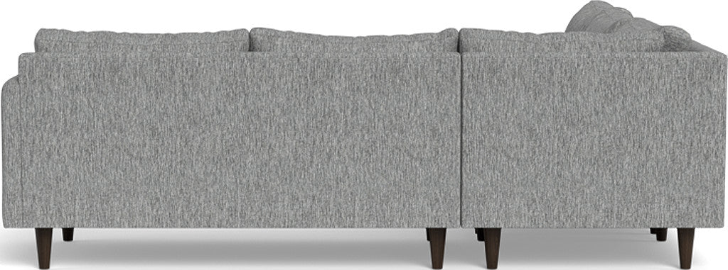 Wallace 102" Untufted Corner Sectional - Tropez Ash