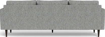 Wallace 98" Untufted Estate Sofa - Travis Pewter