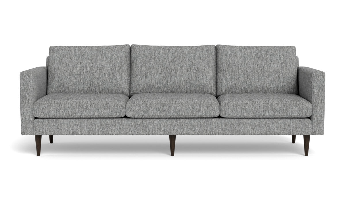 Wallace 98" Untufted Estate Sofa - Travis Pewter