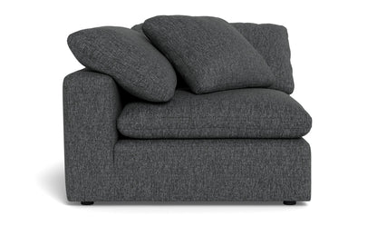 Fluffy Corner Wedge - Tropez Charcoal