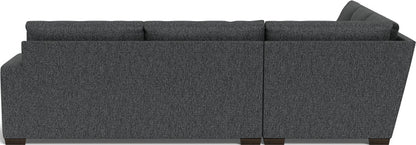 Mas Mesa 127" Deep Corner Sectional - Tropez Charcoal
