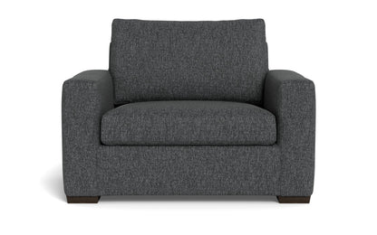 Mesa 52" Arm Chair - Tropez Charcoal