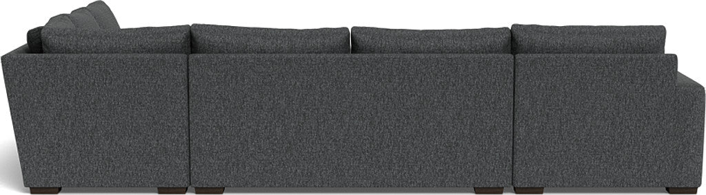 Mesa 156" Corner Sectionals w. Left Chaise - Tropez Charcoal