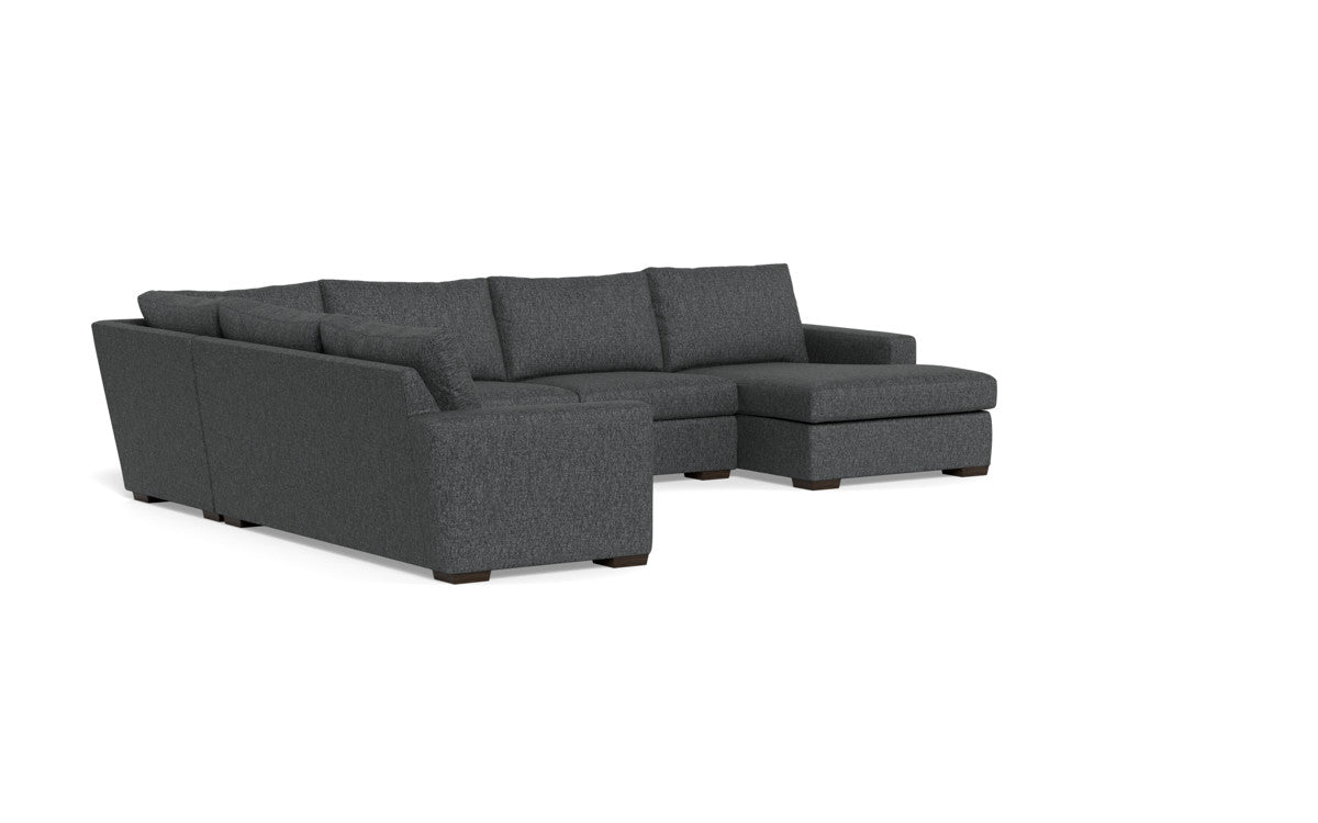 Mesa 156" Corner Sectionals w. Right Chaise - Tropez Charcoal