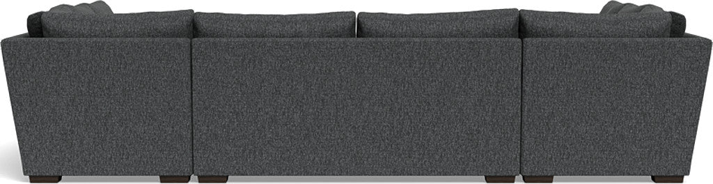 Mesa 154" Condo U Sectional - Tropez Charcoal