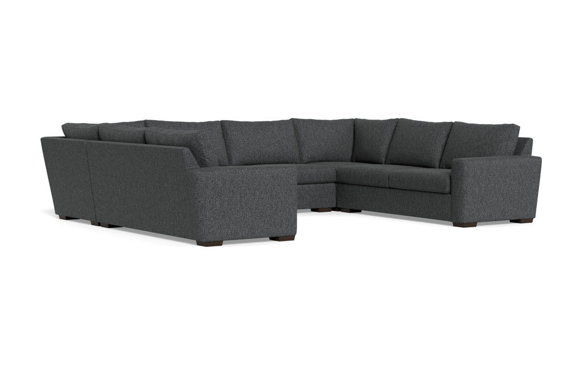 Mesa 154" Condo U Sectional - Tropez Charcoal