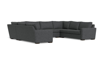 Mesa 154" Condo U Sectional - Tropez Charcoal