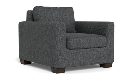 Track 36" Arm Chair - Tropez Charcoal