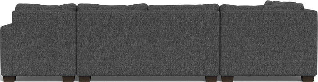 Track 141" Corner Sectionals w. Right Chaise - Tropez Charcoal