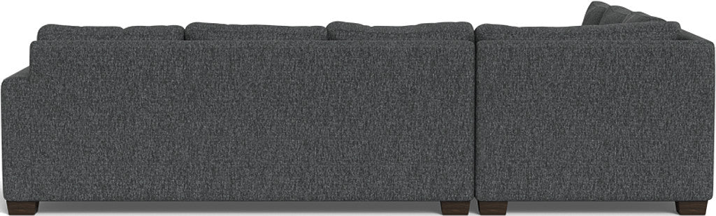 Track 121" Left Corner Sectional - Tropez Charcoal