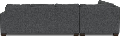 Track 121" Left Corner Sectional - Tropez Charcoal