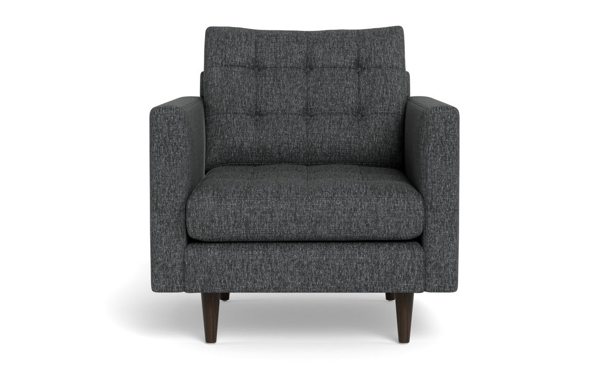 Wallace 52" Chair 1/2 - Tropez Charcoal
