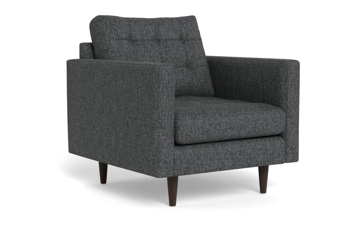 Wallace 52" Chair 1/2 - Tropez Charcoal