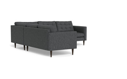 Wallace 102" Corner Sectional - Tropez Charcoal