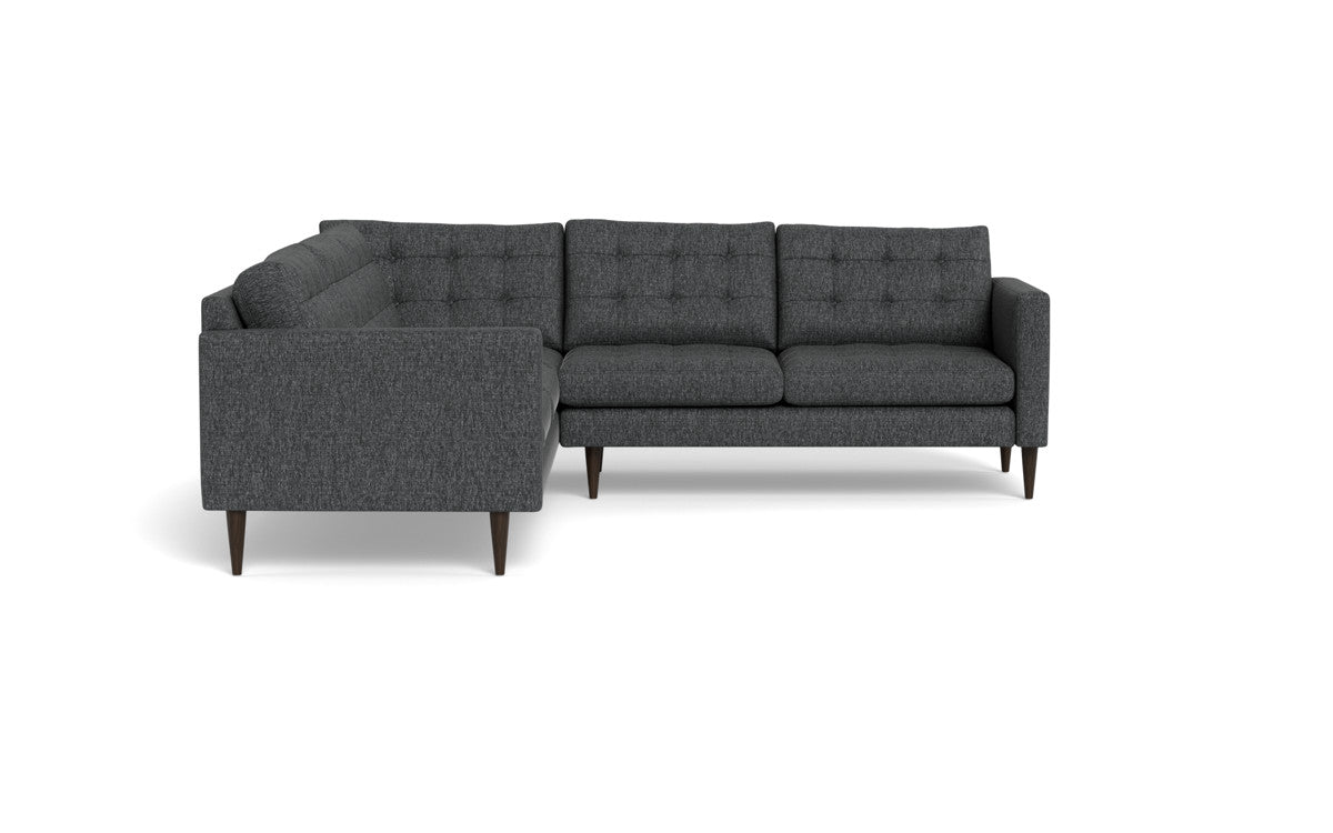 Wallace 102" Corner Sectional - Tropez Charcoal