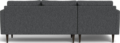 Wallace 98" Left Chaise Sectional - Tropez Charcoal