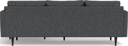 Wallace 98" Reversible Chaise Sofa - Tropez Charcoal