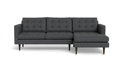 Wallace 98" Right Chaise Sectional - Tropez Charcoal