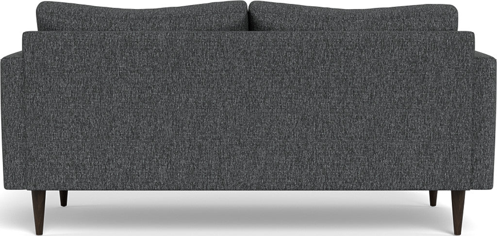 Wallace 74" Untufted Apartment Sofa - Tropez Charcoal