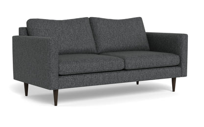 Wallace 74" Untufted Apartment Sofa - Tropez Charcoal