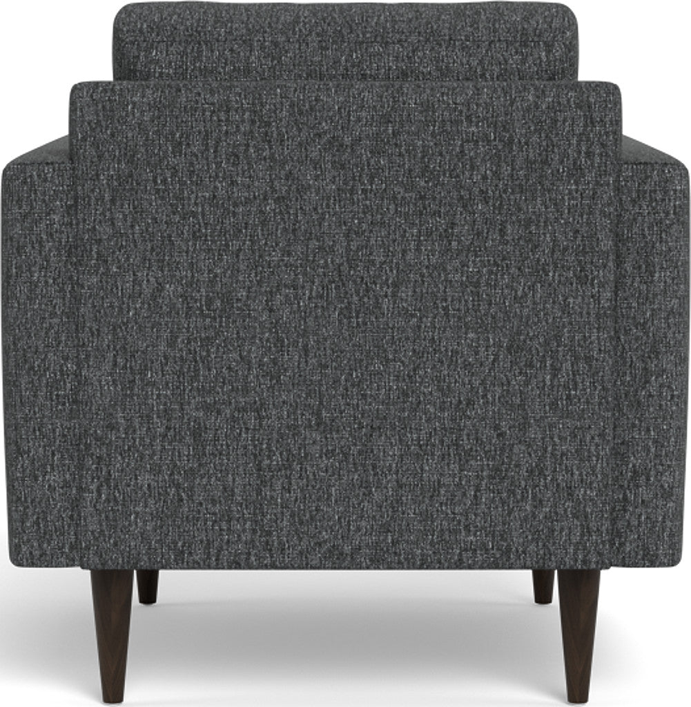 Wallace 34" Untufted Arm Chair - Tropez Ash