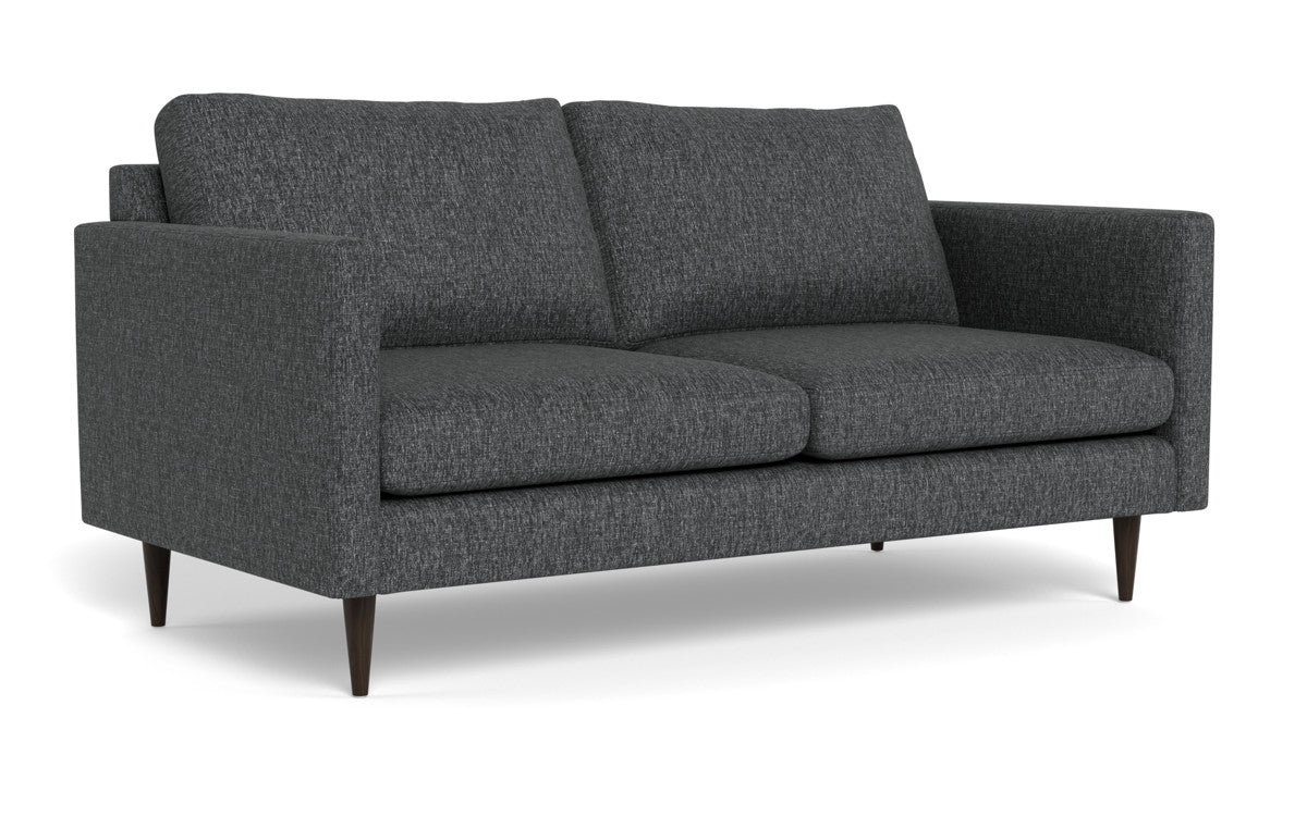 Wallace 69" Untufted Loveseat - Tropez Charcoal