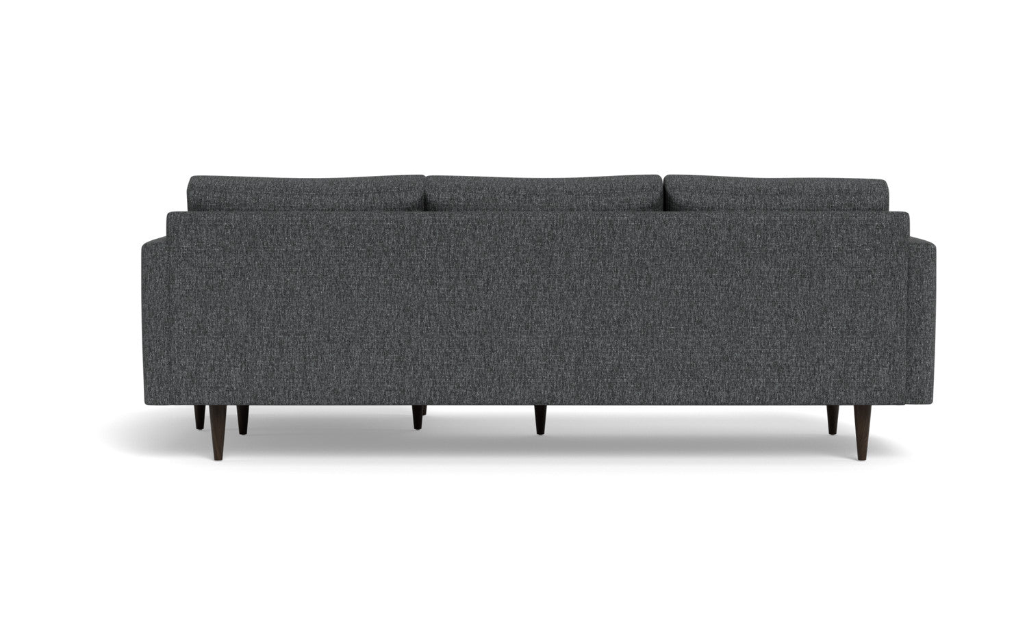 Wallace 98" Untufted Reversible Chaise Sofa - Tropez Ash
