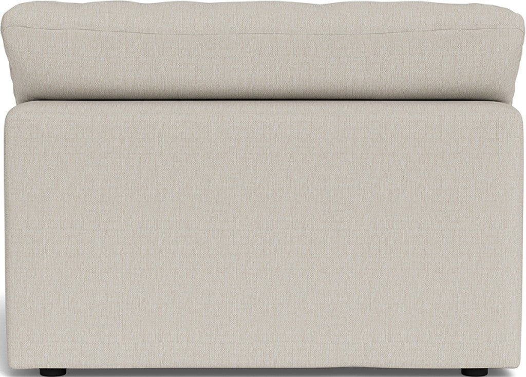 Fluffy Armless Chair - Tropez Oyster