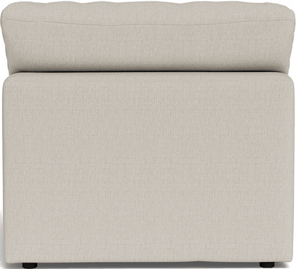 Fluffy Small Armless Chair - Tropez Oyster