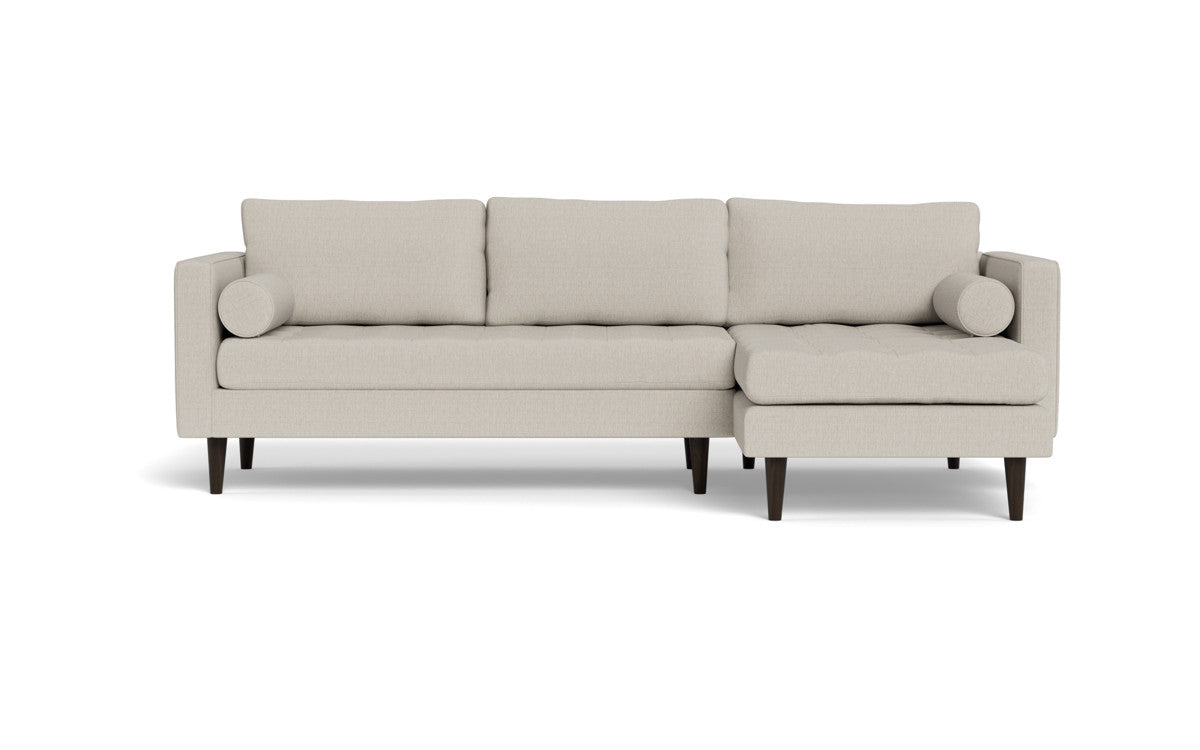 Ladybird 102" Right Chaise Sectional - Tropez Oyster