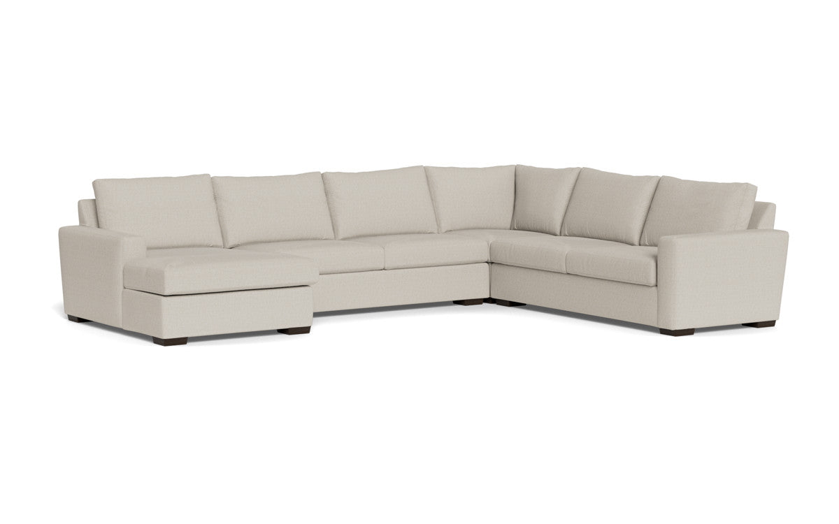 Mesa 156" Corner Sectionals w. Left Chaise - Tropez Oyster
